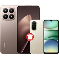Xiaomi 15T 12GB/512GB международная версия (розовое золото) + Xiaomi Redmi A5 4GB/128GB (песочное золото) по акции Image #1