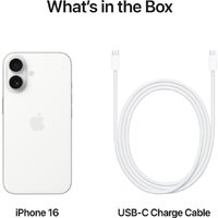 Apple iPhone 16 Dual eSim 512GB (белый) Image #7