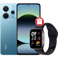 Xiaomi Redmi Note 14 8GB/256GB международная версия (синий) + умные часы Xiaomi Redmi Watch 3 (черный) по акции