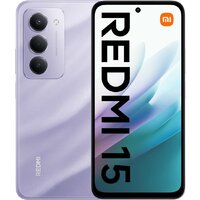Xiaomi Redmi 15 4G 8GB/256GB международная версия (фиолетовый) + наушники Xiaomi Redmi Buds 6 Active M2344E1 (розовый) по акции