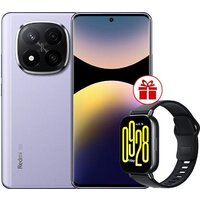 Xiaomi Redmi Note 14 Pro+ 5G 12GB/512GB международная версия (фиолетовый) + умные часы Xiaomi Redmi Watch 5 Active (черный) по акции