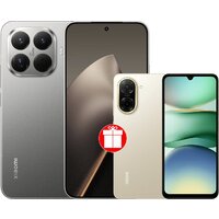 Xiaomi 15T Pro 12GB/512GB международная версия (серый) + Xiaomi Redmi A5 4GB/128GB (песочное золото) по акции