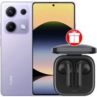 Xiaomi Redmi Note 14S 8GB/256GB международная версия (перламутровый фиолетовый) + наушники Xiaomi Redmi Buds 6 Active (черный) по акции