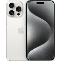 Apple iPhone 15 Pro Max Dual SIM 256GB (белый титан)