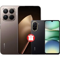 Xiaomi 15T Pro 12GB/256GB международная версия (золотистый мокко) + Xiaomi Redmi A5 4GB/128GB (полуночный черный) по акции Image #1