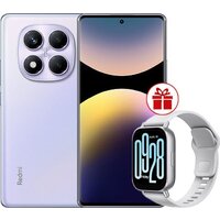 Xiaomi Redmi Note 14 Pro 12GB/512GB международная версия (фиолетовый) + умные часы Xiaomi Redmi Watch 5 Active (серебристый) по акции Image #1