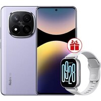 Xiaomi Redmi Note 14 Pro+ 5G 8GB/256GB международная версия (фиолетовый) + умные часы Xiaomi Redmi Watch 5 Active(серебристый) по акции