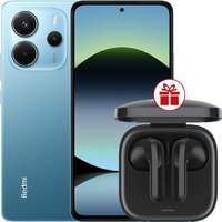 Xiaomi Redmi Note 14 8GB/256GB международная версия (синий) + наушники Xiaomi Redmi Buds 6 Active (черный) по акции