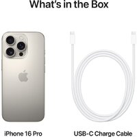 Apple iPhone 16 Pro Dual eSim 256GB (природный титан) Image #7