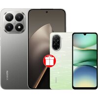 Xiaomi 15T 12GB/256GB международная версия (серый) + Xiaomi Redmi A5 4GB/128GB (зеленое озеро) по акции