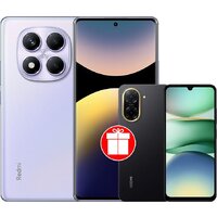 Xiaomi Redmi Note 14 Pro 12GB/512GB международная версия (фиолетовый) + Xiaomi Redmi A5 3GB/64GB (полуночный черный) по акции Image #1