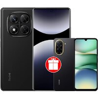 Xiaomi Redmi Note 14 Pro 12GB/512GB международная версия (черный) + Xiaomi Redmi A5 3GB/64GB (полуночный черный) по акции